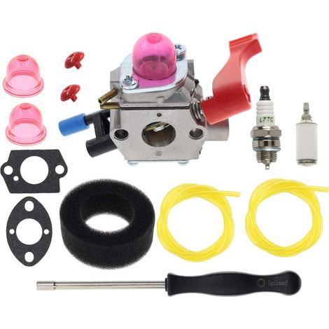 Carburateur compatible avec les débroussailleuses Walbro WT-784, ZAMA C1Q-W11G, Poulan et Craftsman PPBVM200 et PPBVM2. (1/5)