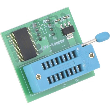 1,8V-Adapter für SPI-Flash-Telefon-Motherboard SOP8 DIP8 W25 MX25 CH341 TL866CS (Umwandlung) (1/5)