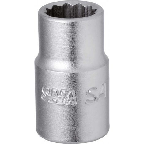 Clé à douille sam-outillage sa-8 design 12 points espaces étroits (1/2)