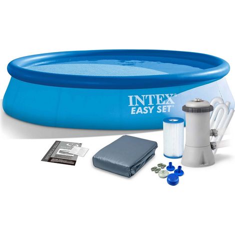 Extension de piscine de jardin 366 x 76 cm 4-en-1 INTEX 28132 (1/5)