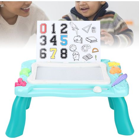 Tablette à dessin multifonctionnelle pliable et détachable pour enfants, idéale comme cadeau d'anniversaire. (1/5)