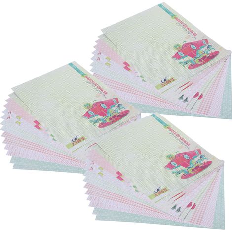 42Pcs DIY Journal Background Paper Multi Pattern Photo Album Decoration Accessories (1/5)
