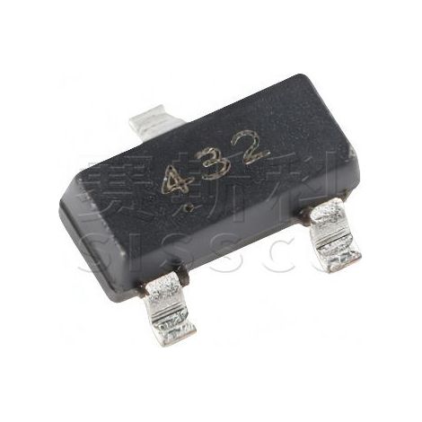 Composants électroniques de référence de tension Changdian/Changjing Original CJ432 ±1% SOT-23 1,24 V18 V 100 mA (5 pièces)