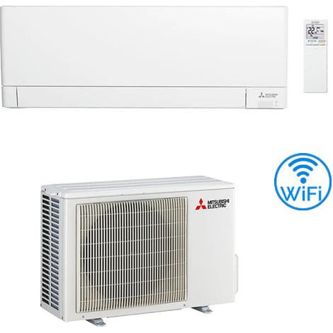 Mitsubishi Electric – Climatiseur monobloc 12000 BTU – Inverter classe A+++ – Wi-Fi intégré – Réfrigérant R32 – Efficacité énergétique élevée (1/5)