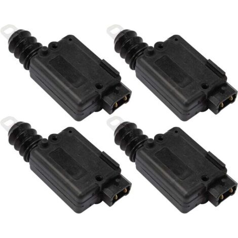 4 × Moteur Centralisation de Porte ou Coffre pour Clio 2 Duster Logan Sandero, Actionneur de Verrouillage Central pour Megane Scénic Trafic Twingo Espace Kangoo Master 2 7701039565