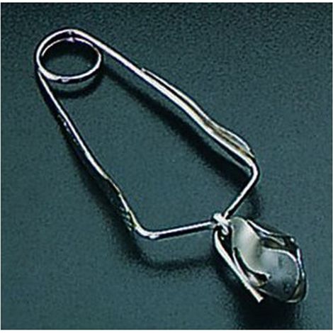 Metaltex Pinzas para caracoles cromadas 16 cm lote de 2