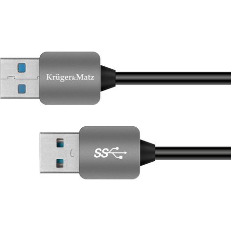 Cable USB 3.0 de 1 m con conectores Kruger&Matz (1/3)