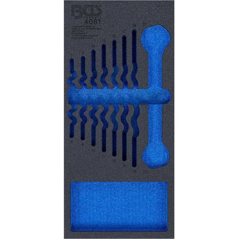 Insert de Servante d Atelier 1/3 Vide - 205 x 60 x 431 mm - Compatible Art. 4081 - Organisation et Praticité - D-Work