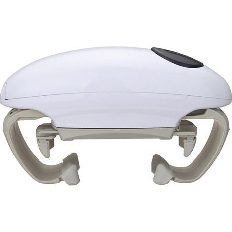 Ouvre-boîte électrique noir - outil de cuisine robuste pour sceller les boîtes de conserve (1/5)