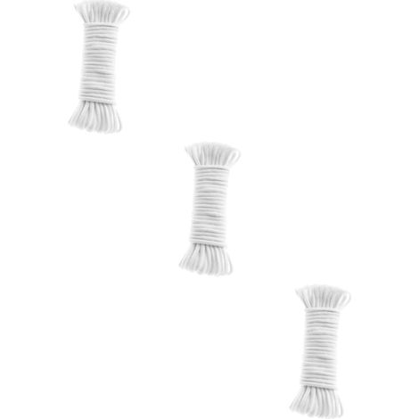 3 Pièces 1 Jardinage Pots De Fleurs Auto-Absorbants Coton Fil D'Absorption D'Eau Cordon D'Arrosage Automatique Corde Absorbante Pour Plantes Corde De Coton Fournitures (1/5)