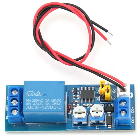Multifunctional infinite loop resin time delay circuit module, dual tuning, HCW-03 DC12V (1/5)
