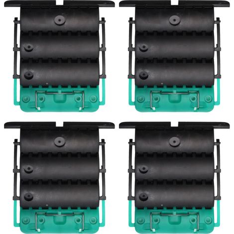 Store Menuiserie – Attaches rigides Click-sur 3 maillons – Épaisseur 8 mm – Lot de 4 – Sécurise le fonctionnement des volets roulants