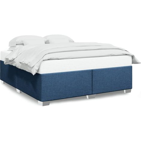 Maison Exclusive - Giroletto senza Materasso Blu 180x200 cm in Tessuto (1/5)