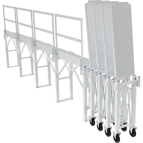 Piattaforma di accesso retrattile per camion - Lunghezza 6.00m - QRC/6