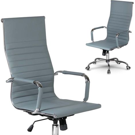 Silla de oficina de diseño moderno Sofotel Tokio gris