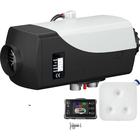 Chauffage Diesel, 8KW de puissance, Télécommande, BLANC (1/2)