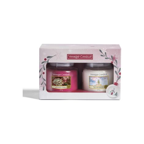 Set de regalo "Máximo Mundo de Nieve" - Yankee Candle - 2 velas medianas (1/3)