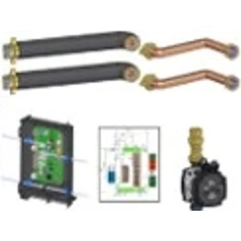 Remeha Hybridverteiler in Kesselgehäuse für CTAce Gas bis 25 kW Leistung, 7888527