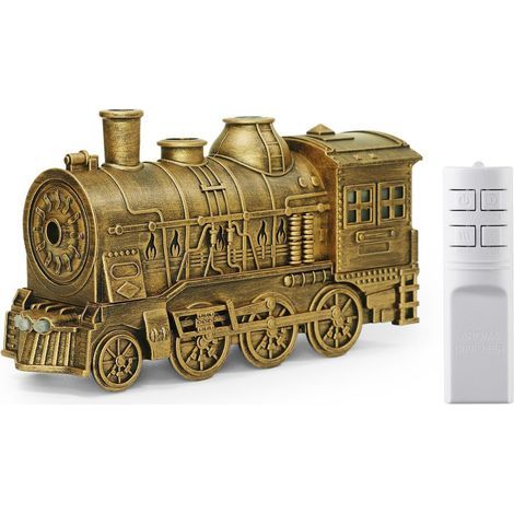 Mini diffuseur humidificateur train, double sortie de brouillard, télécommande, minuterie et fonctionnement silencieux pour maison et bureau 300 ml (1/5)