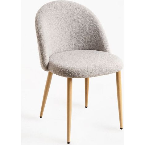 Sillas Comedor - Silla Vint Borreguito - Gris