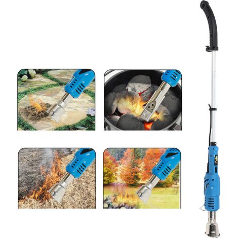 Désherbeuse thermique électrique pour jardinage extérieur, chalumeau, outil de débroussaillage, prise UE AC230V (1/5)