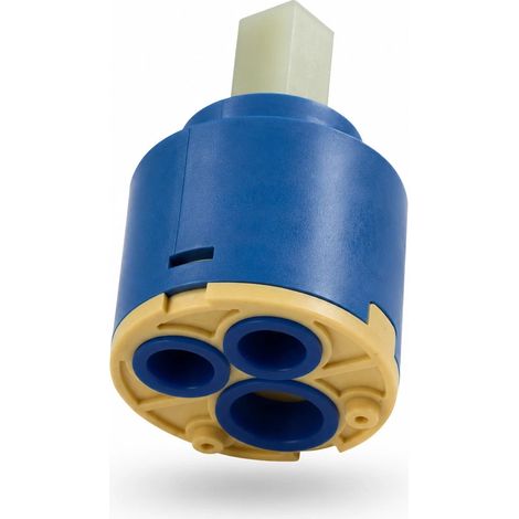 Cartuccia Universale Miscelatore Ø35 mm Fondo Basso Tripla Uscita (1/5)