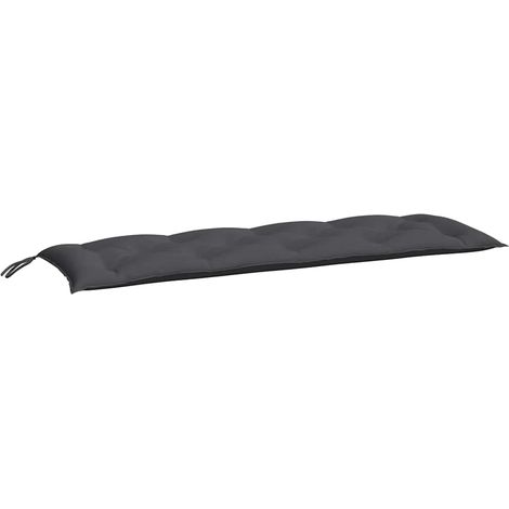 vidaXL Cuscino per Panca Antracite 150x50x7 cm in Tessuto Oxford