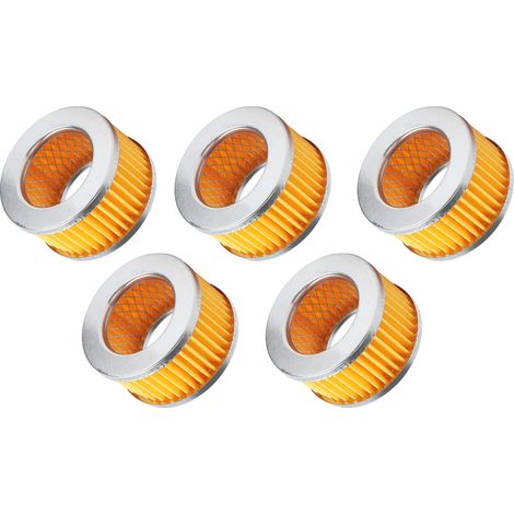 Kit de Filtre à Air pour Compresseur 5 Pièces avec Silencieux et Accessoires (1/5)