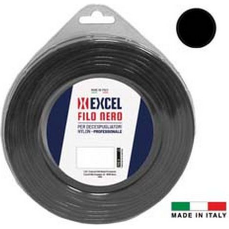 1PZ FILO PER DECESPUGLIATORE IN NYLON TONDO - mm.2,4 in matassa da mt.15