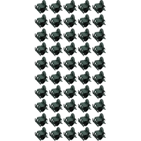 50 pinzas para orquídeas de 1,5 cm para plantas trepadoras, tomates y otras plantas trepadoras. Pinzas pequeñas para orquídeas para sujetar plantas.