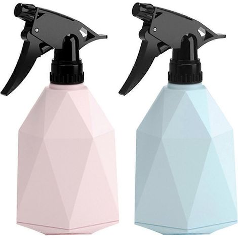 Arrosoir géométrique à découpes pour le jardinage, lot de 2 flacons pulvérisateurs en plastique (1/5)