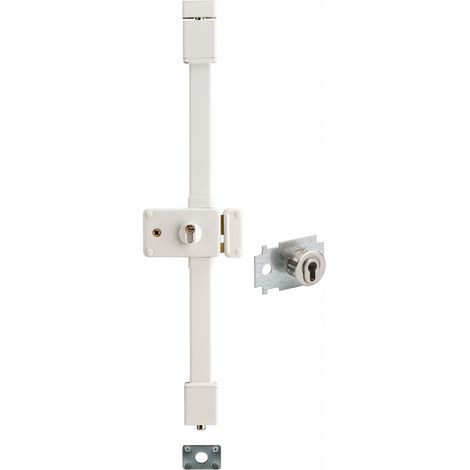 Serratura HORGA A2P, bianca, CP Transit 2, quadro maniglia, 88 x 140 mm, destra, 4 chiavi, porta max 45 mm – THIRARD (1/2)