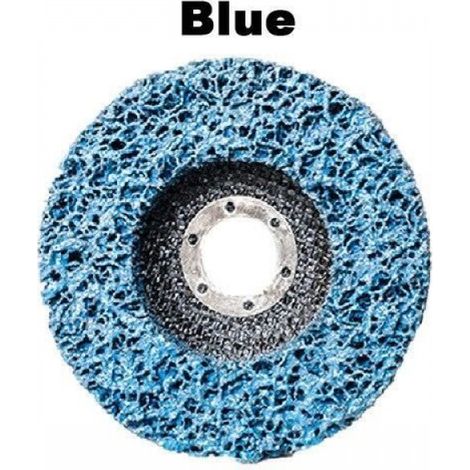 Accessoires pour meuleuses,Disque en Poly pour peinture,roue Abrasive,pour meuleuse d'angle,métal poli,pour - BLUE-115x22mm-5pcs