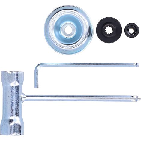Kit de rondelle de butée et de clé pour adaptateur de lame de tondeuse à gazon STIHL FS120 200250 (1/3)