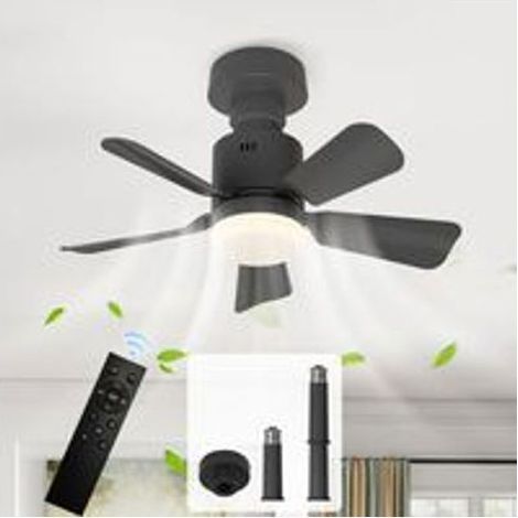BelleRise – Deckenventilator – Dimmbare LED mit Fernbedienung, werkzeuglose Montage – Für Schlafzimmer und Küche – 45 cm (1/5)