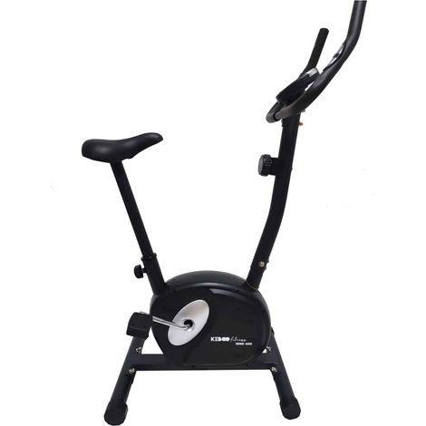 Bicicleta Estática Keboo Serie 500 Magnética con Pulsómetro de Manillar, 8 Niveles, Asiento Ajustable y Pantalla LCD (1/5)