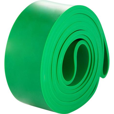 1 Set de bandes de résistance de yoga - Équipement Pilates Reformer, bande de résistance heavy pour exercices de musculation, physiothérapie, séances à domicile et en salle de sport - Vert (1/5)