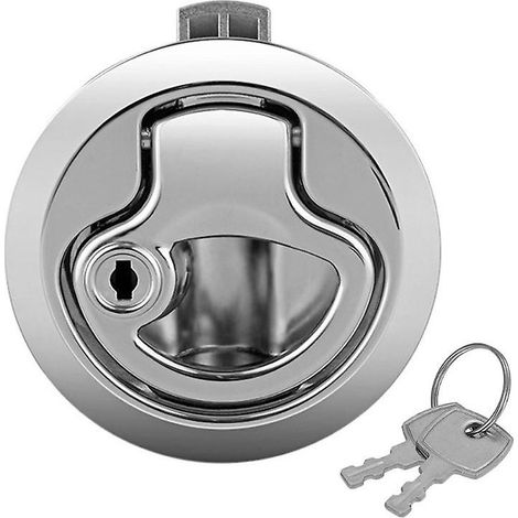 Poignée de porte en métal de haute qualité, anti-rayures, pour trappe de camping-car. (1/5)