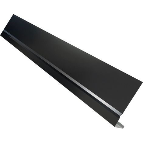 Habillage de bandeau en alu 2m avec pointe de diamant - NG18 - Hauteur 170 mm - ALUHOME