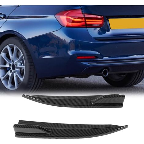 Diffuseur de pare-chocs arrière et bas de caisse (une paire, gauche et droite) pour BMW Série 3 G20 M Sport 2019-2022 (référence 320), finition fibre de carbone. (1/5)