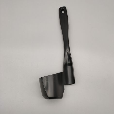 Grattoir Rotatif Multifonctionnel De Cuisine Robot De Cuisine Nettoyant Mélangeur Gadgets D'alimentation Grattoir Mural Pour Le Recyclage, Le Retrait Et La Distribution De Nourriture 22.5cm Noir (1/2)
