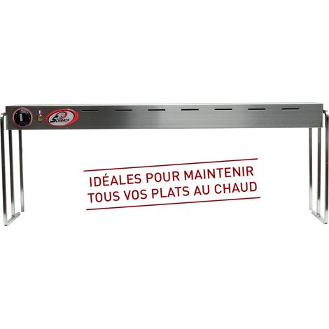 Rampe chauffante céramique - L 900 mm - Sofraca