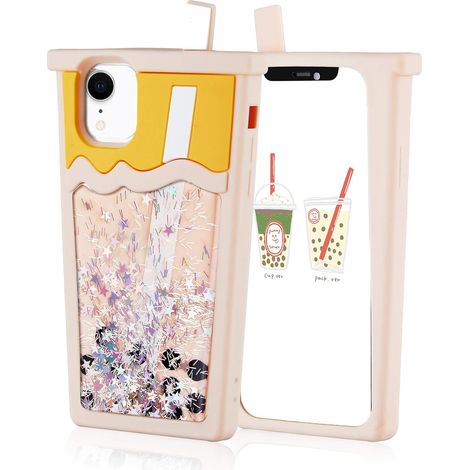 Coque iPhone - Silicone Souple Antichoc Protection Intégrale Caméra Surélevée - Design Kawaii Carton - Pour iPhone 15 14 13 12 11 - 1 Pièce (1/5)