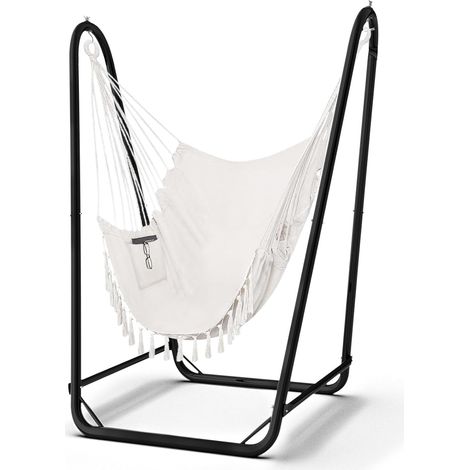 Les suspensions et les chaises, les suspensions lourdes et les supports sont renforcés en plein air et pèsent les bancs swing jusqu'à 350 livres (1/5)
