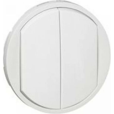 Legrand 068002 - White hubcap - double two-way / two-way + pusher - Céliane