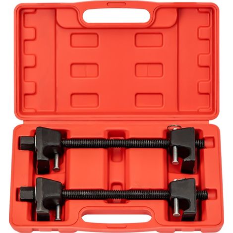 Compresseur de Ressort Amortisseur 2 Pièces 300mm, Outil Compresseur Ressort Amortisseur avec Coffret Rouge pour Suspension de Voiture (1/5)