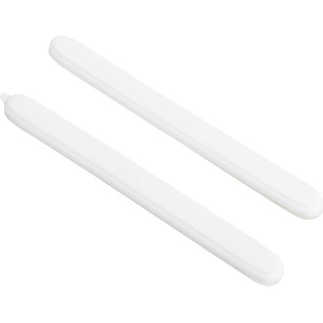 2 Pièces Protège-portière Auto Blanc, Pare-chocs Anti-collision pour Bords de Portière, Accessoire de Protection (1/5)