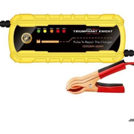 Chargeur de batterie intelligent - - 12V 2A - Affichage numérique LED - Impulsions intelligentes (1/5)