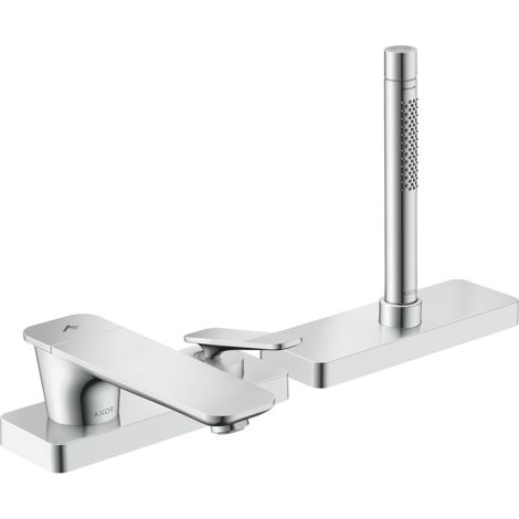 hansgrohe AXOR Citterio C 3-Loch Einhebel-Wannenrandmischer mit (1/4)
