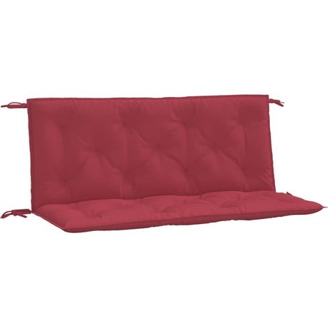 Maison Exclusive - Gartenbank-Auflagen 2 Stk. Weinrot 120x50x7 cm